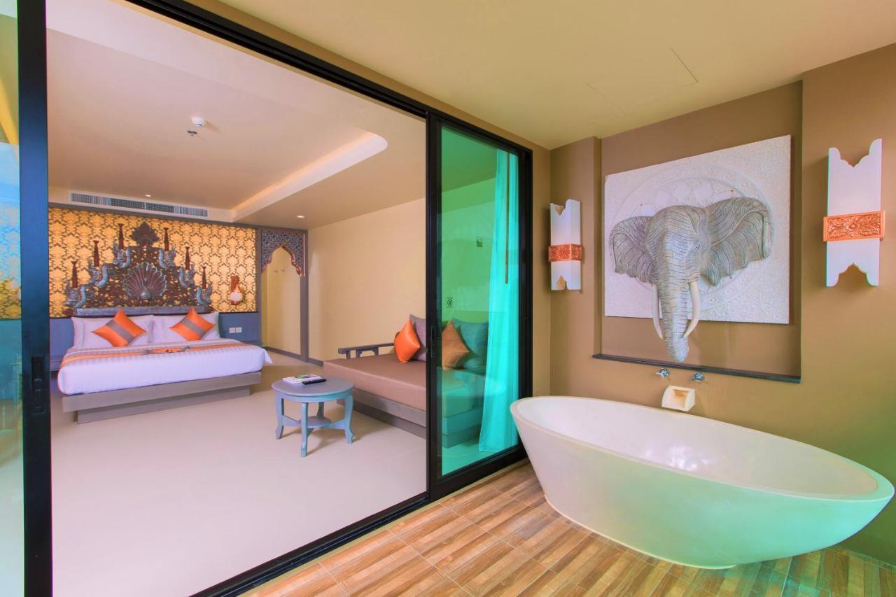 Deluxe Doppel-/Zweibettzimmer mit Meerblick