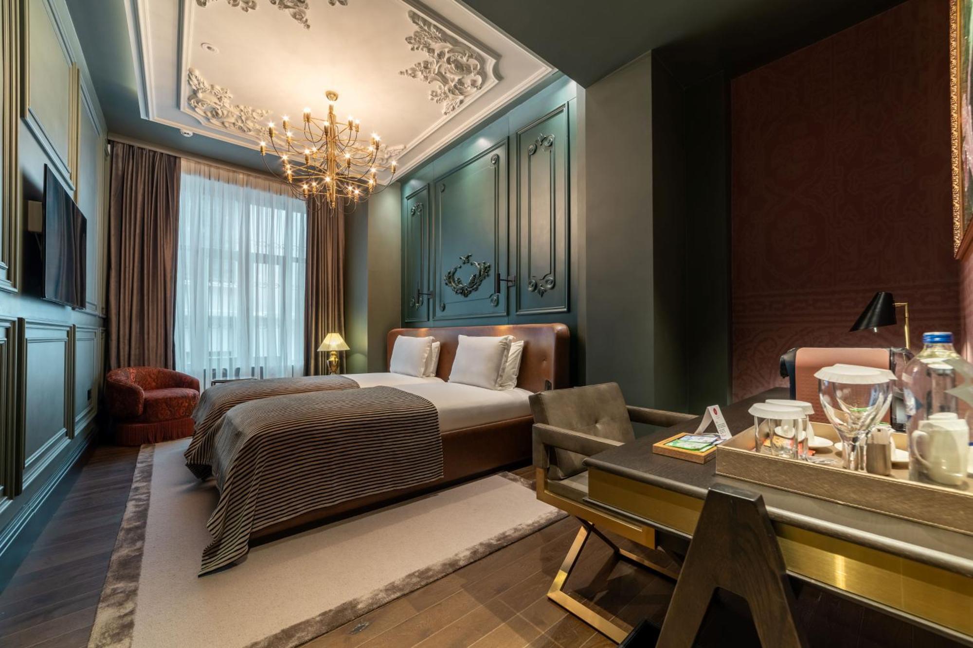 Deluxe Zweibettzimmer mit Stadtblick