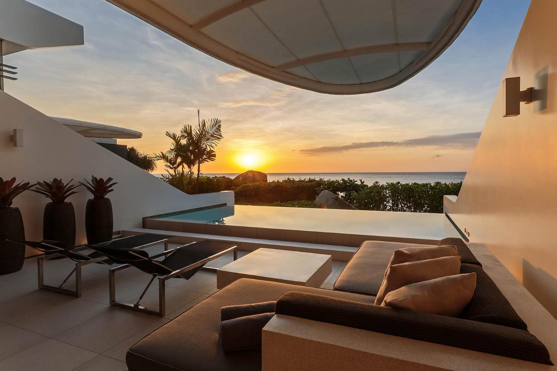 Loft Ocean Pool mit 1 Schlafzimmer