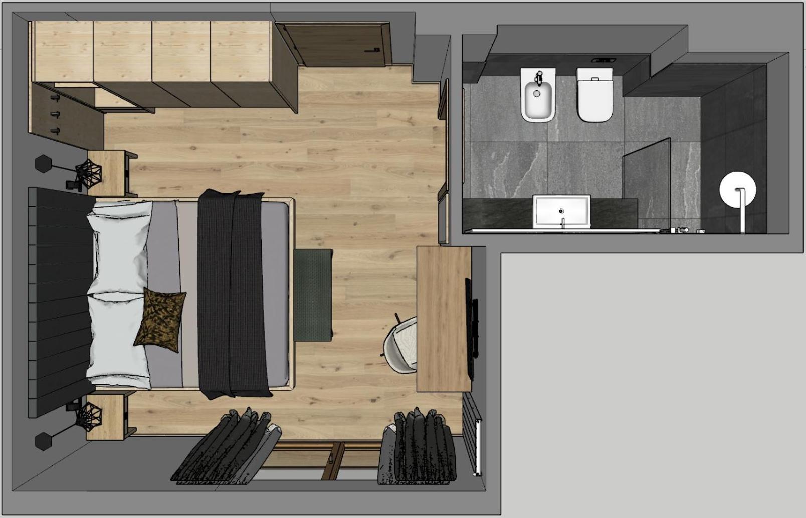 Standard Doppelzimmer