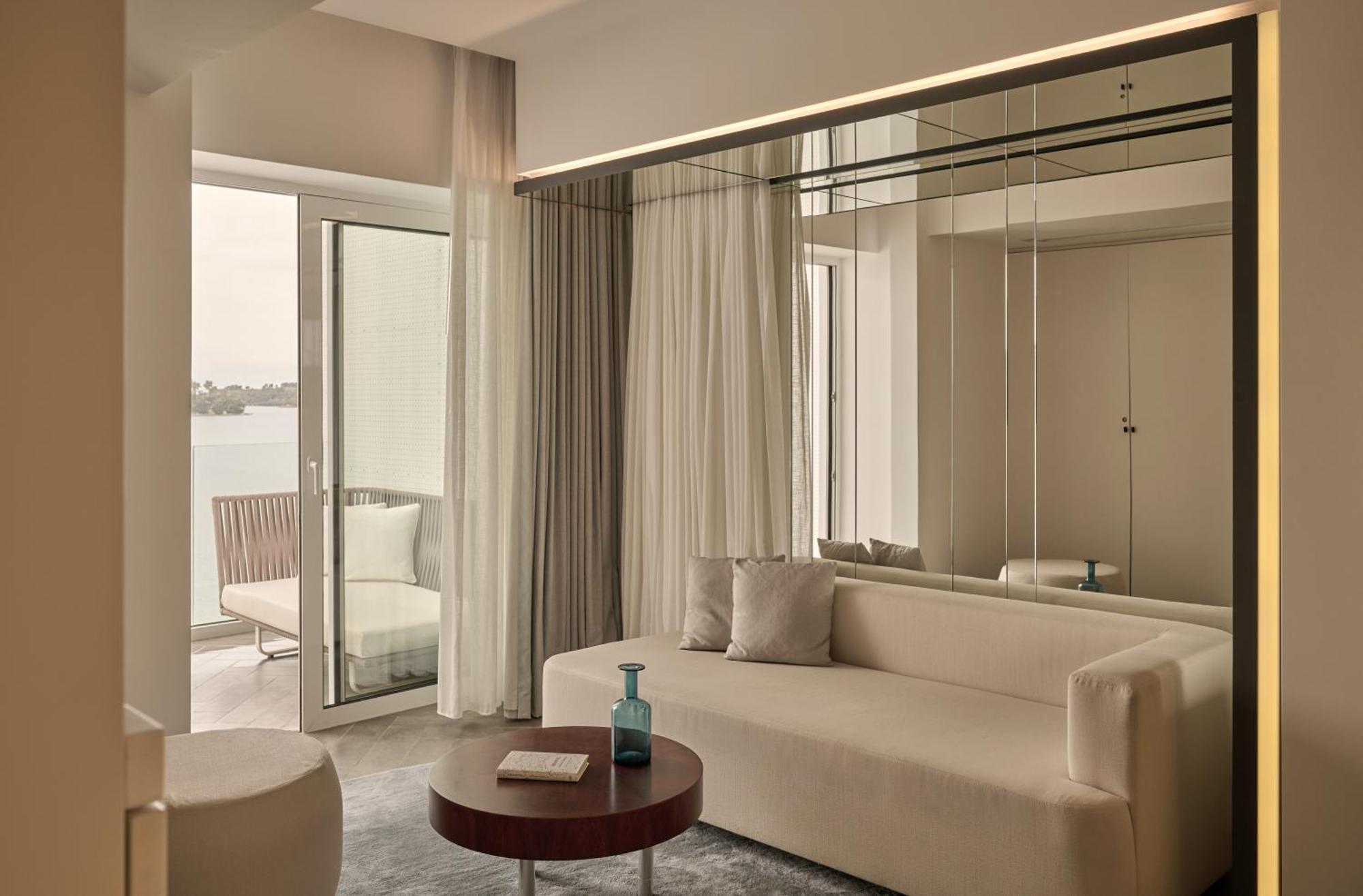 Zimmer Covet mit Meerblick
