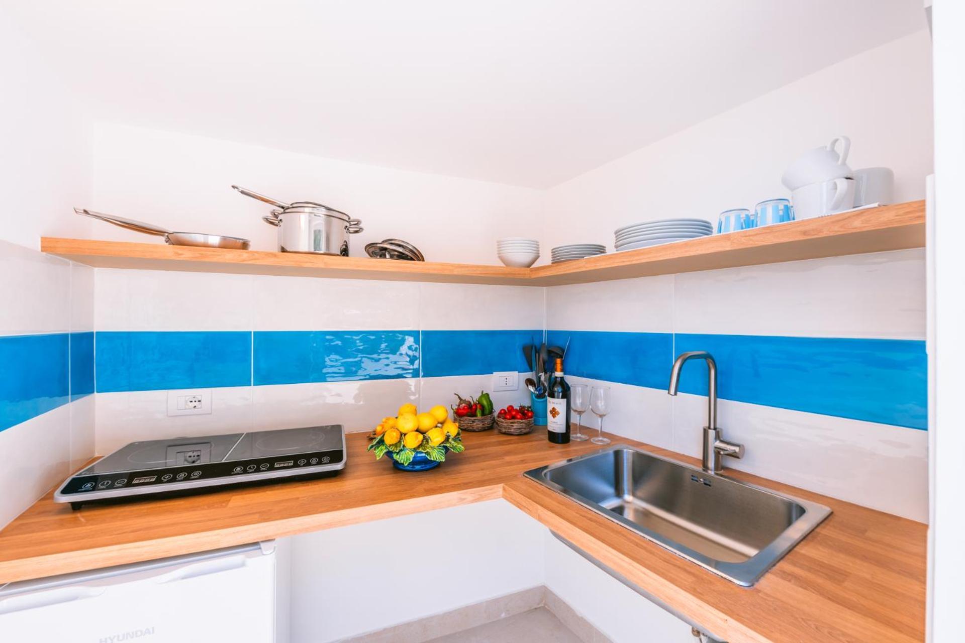 Deluxe Apartment mit 1 Schlafzimmer und Meerblick