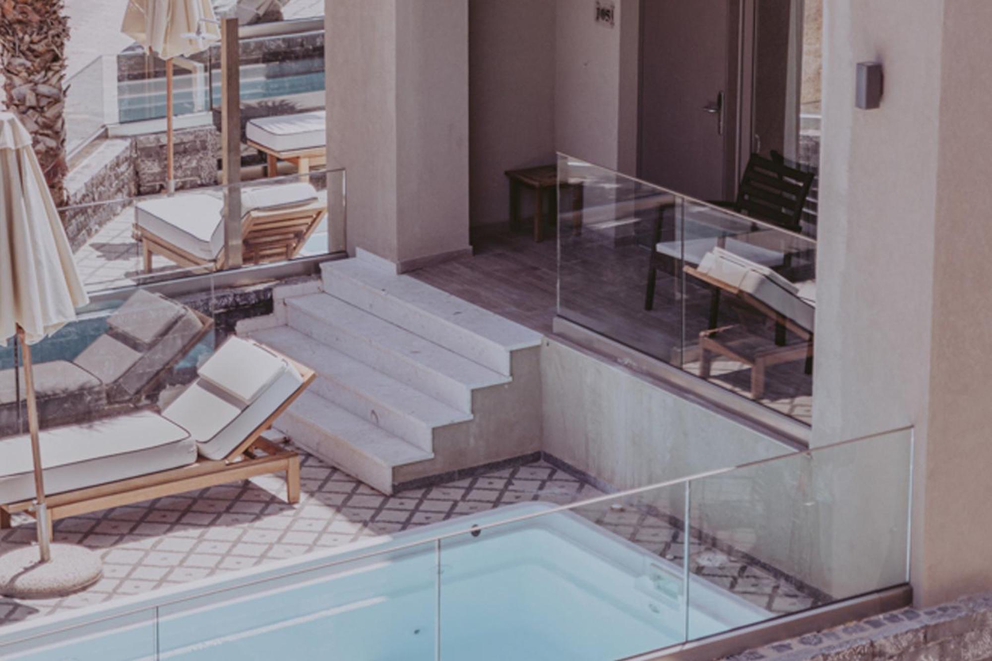 Junior Suite mit privatem Pool