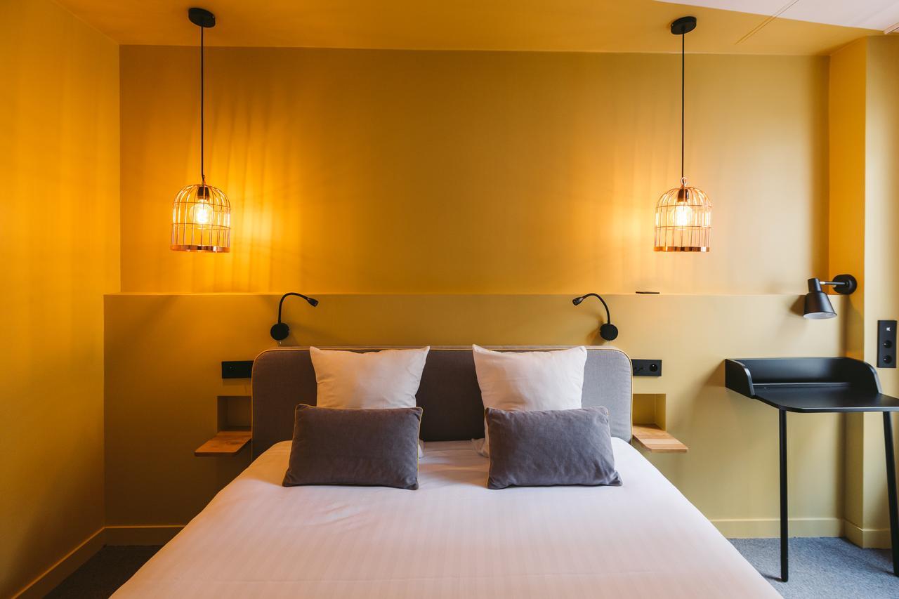 Doppelzimmer mit Queensize-Bett oder 2 Einzelbetten, mit Blick auf den Innenhof