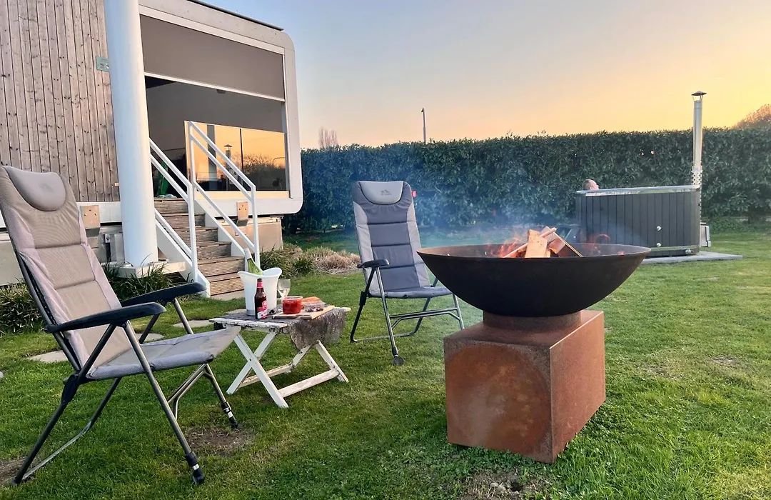 Maasparcje Lodge Met Hottub,Firepit En Kamadobbq-1