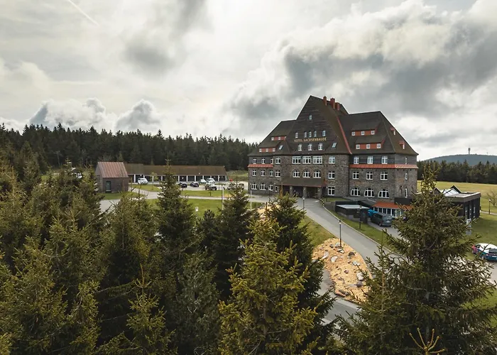 Naturhotel Sachsenbaude Oberwiesenthal - Indoor-Pool&Outdoor-Whirlpool