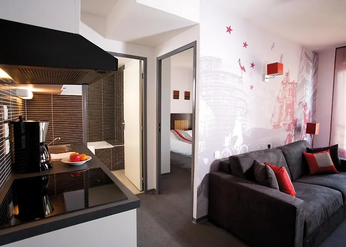 Hotel mit Whirlpool Lagrange Apart' Strasbourg Wilson