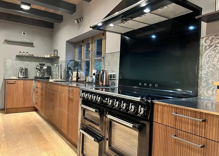 Chalet S - 5 Sterne Luxus Ferienhaus direkt am Eibsee und Zugspitze