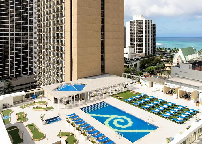 Hotel mit Aussicht: Hilton Waikiki Beach Hotel