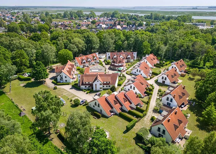 Haustierfreundliches Hotel: Ferienpark Freesenbruch Doppelhaushälfte 9 - Waldblick