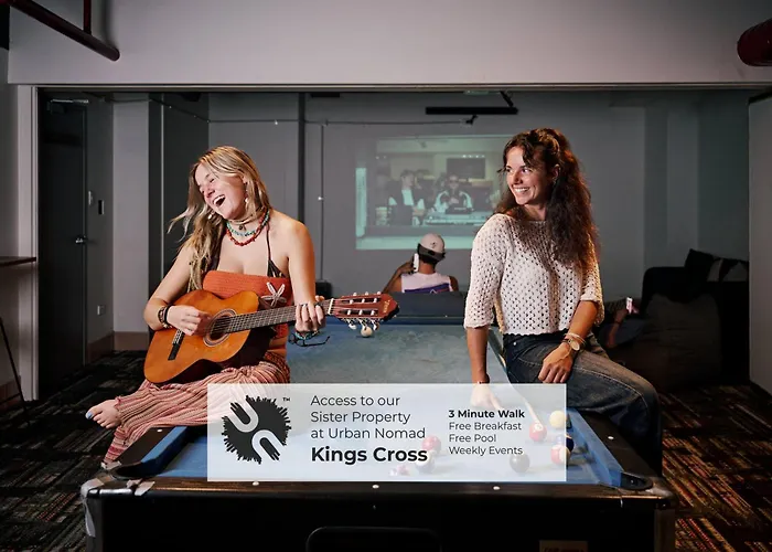 Herberge: Urban Nomad Potts Point - 18 To 39 Only