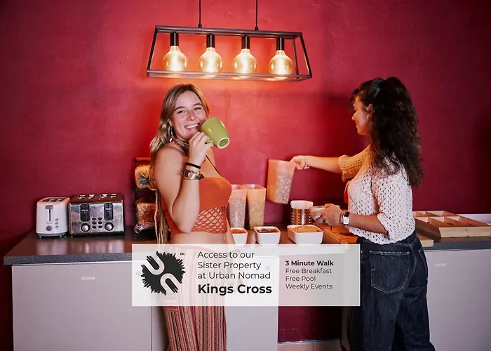 Herberge: Urban Nomad Potts Point - 18 To 39 Only